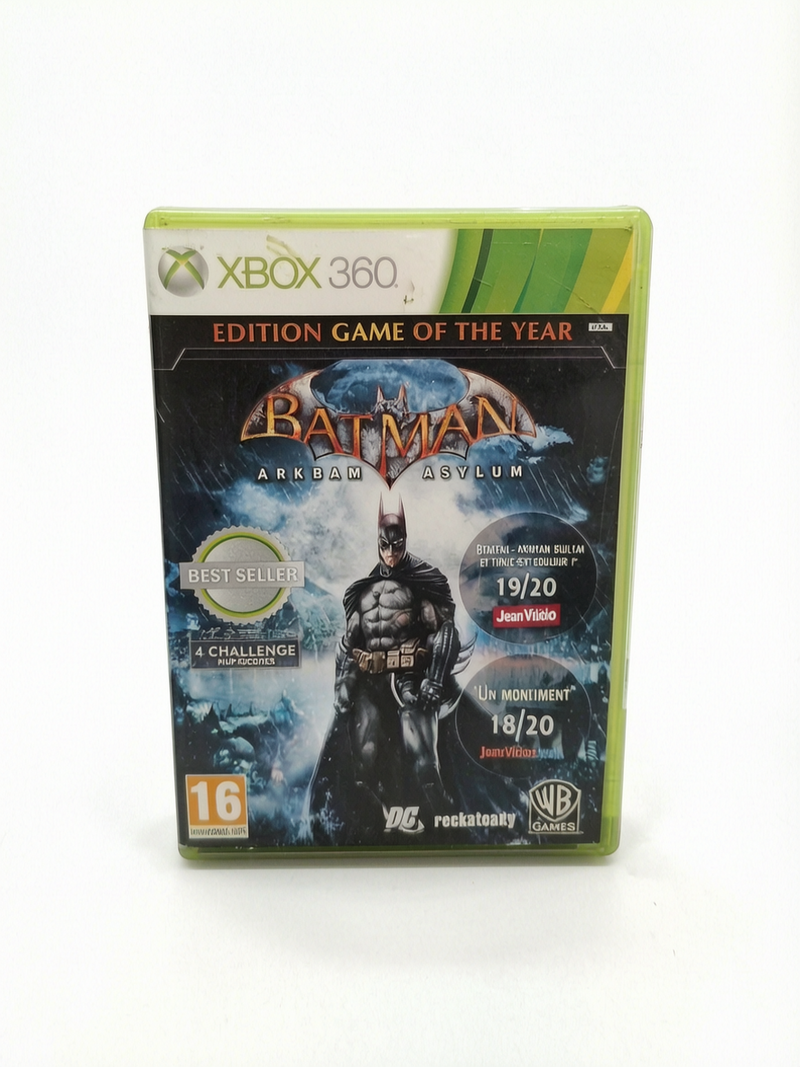 Batman Arkham Asylum Game of the Year Xbox 360 Complet