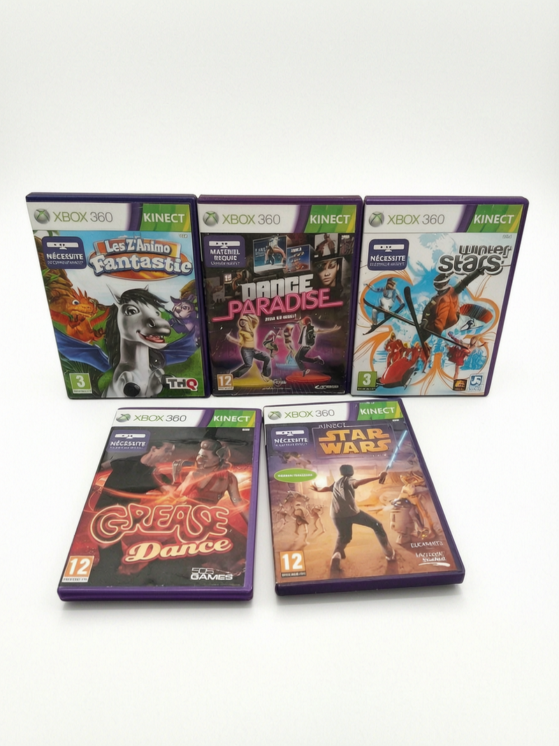 Lot Just Dance Xbox 360 Kinect Jeux Complets PAL FR