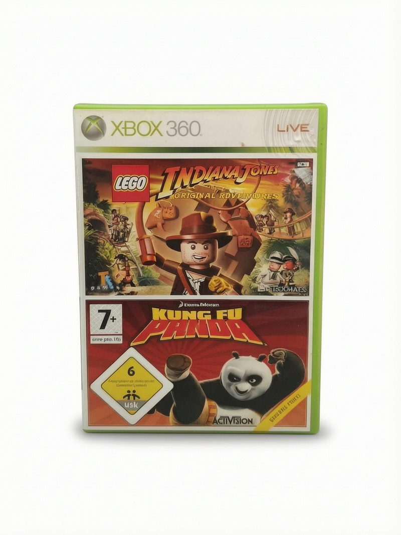 Kung Fu Panda & LEGO indiana Jones Xbox 360