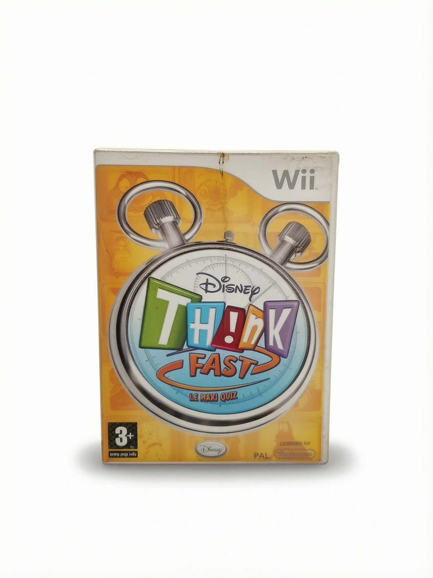 Disney Think Fast Nintendo Wii Complet