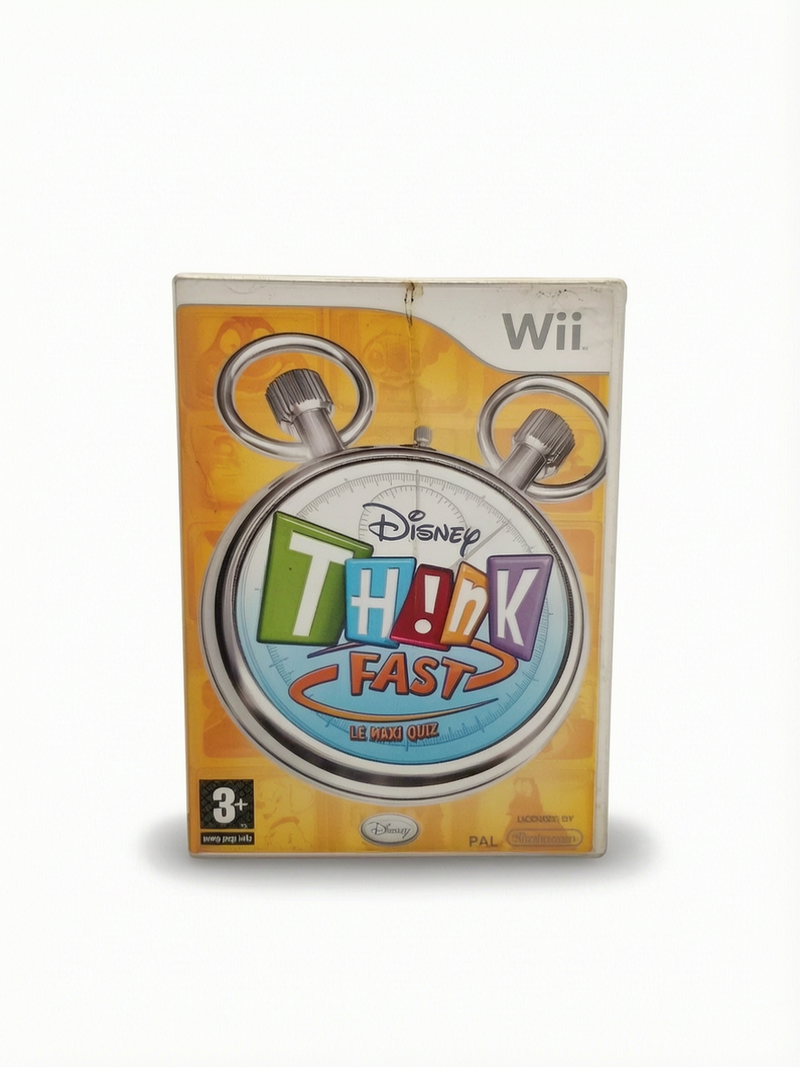 Disney Think Fast Nintendo Wii Complet