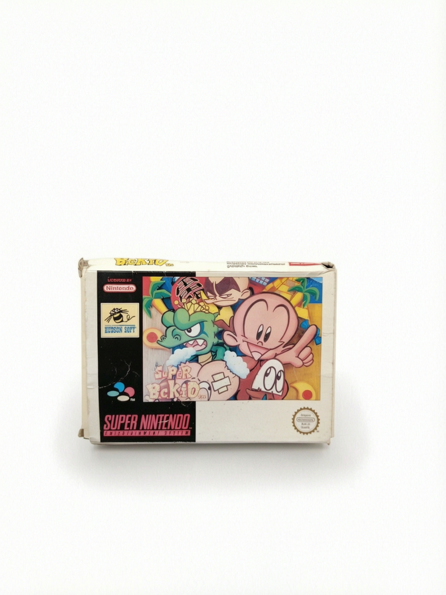 Super B.C. KID Super Nintendo SNES Sans notice