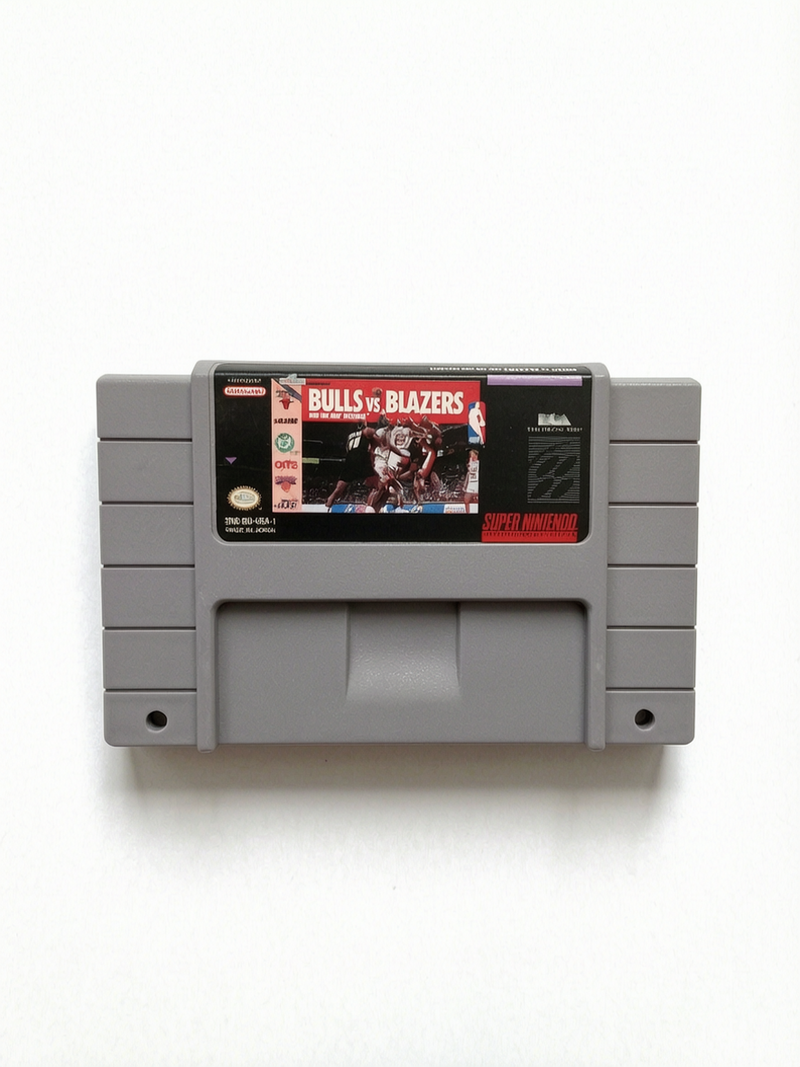 Bull vs Blazers Super nintendo SNES Version USA