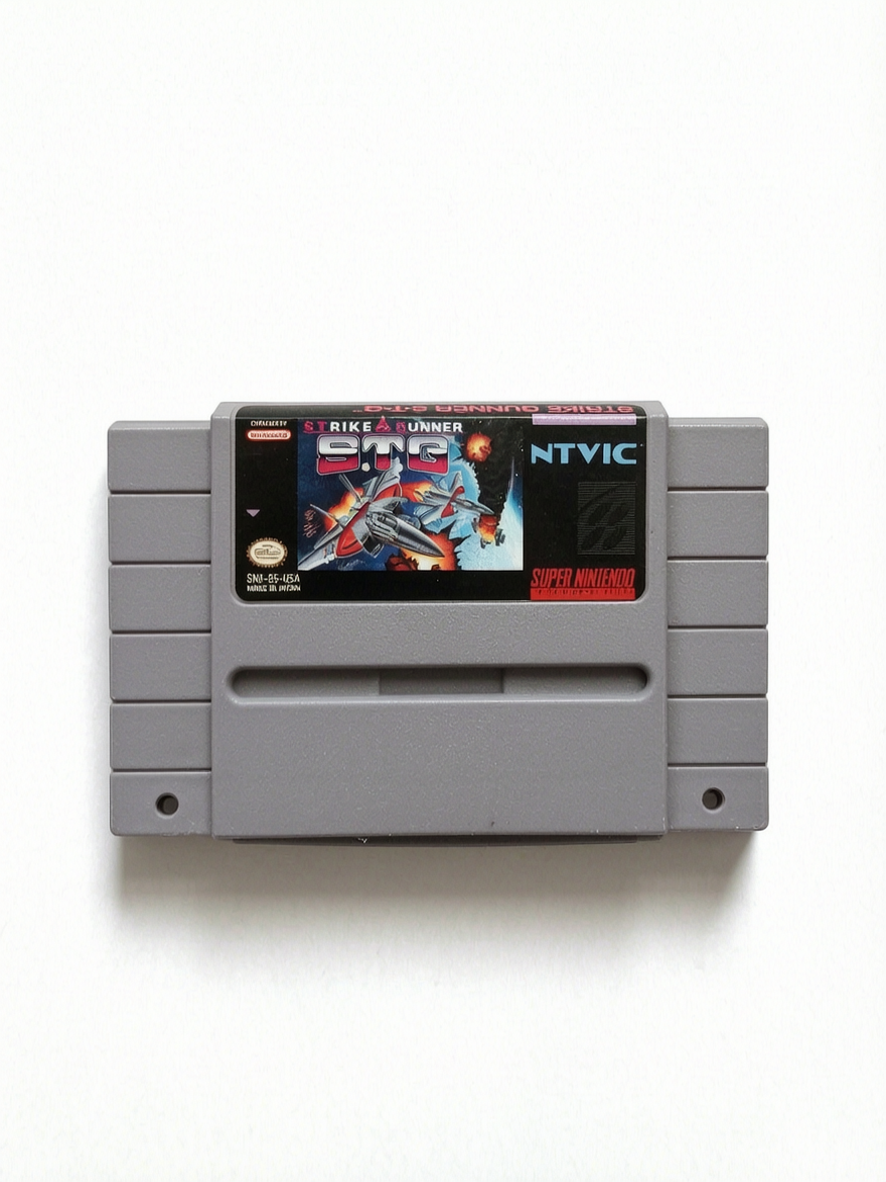 Strike Gunner Super nintendo SNES Version USA