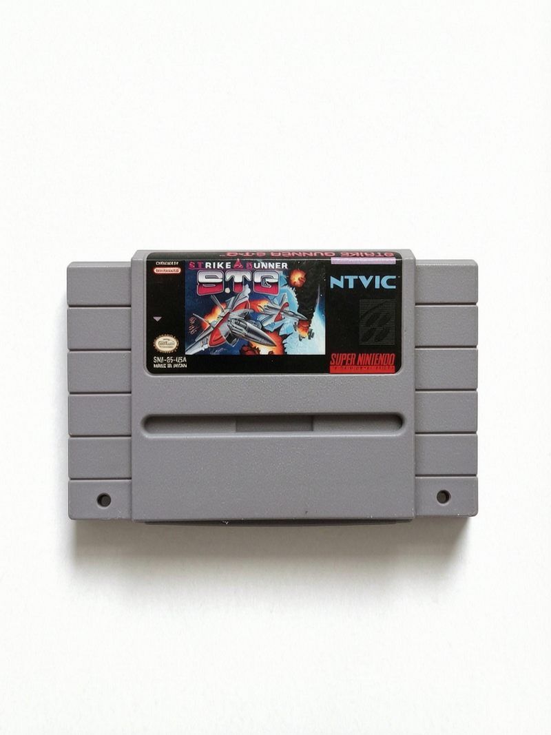 Strike Gunner Super nintendo SNES Version USA