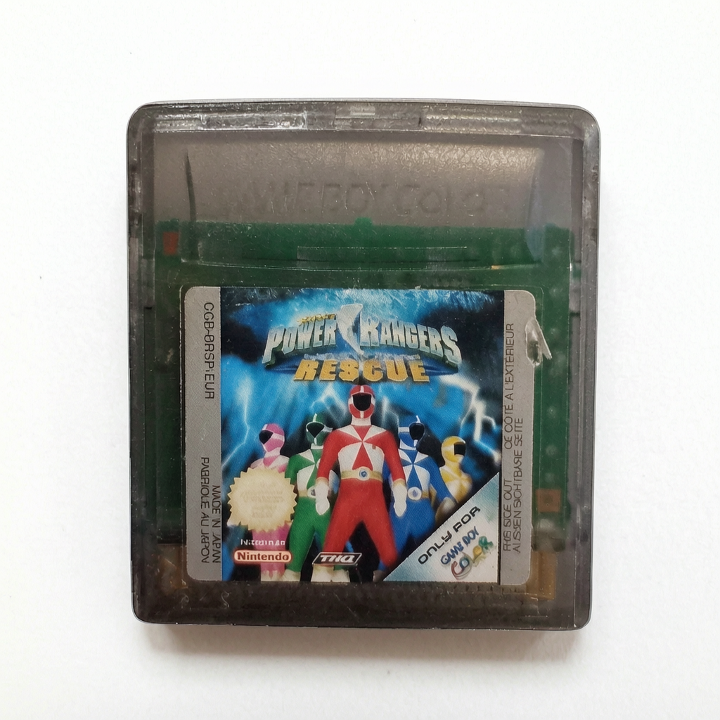 Power Rangers Rescue Game Boy Color Cartouche seule