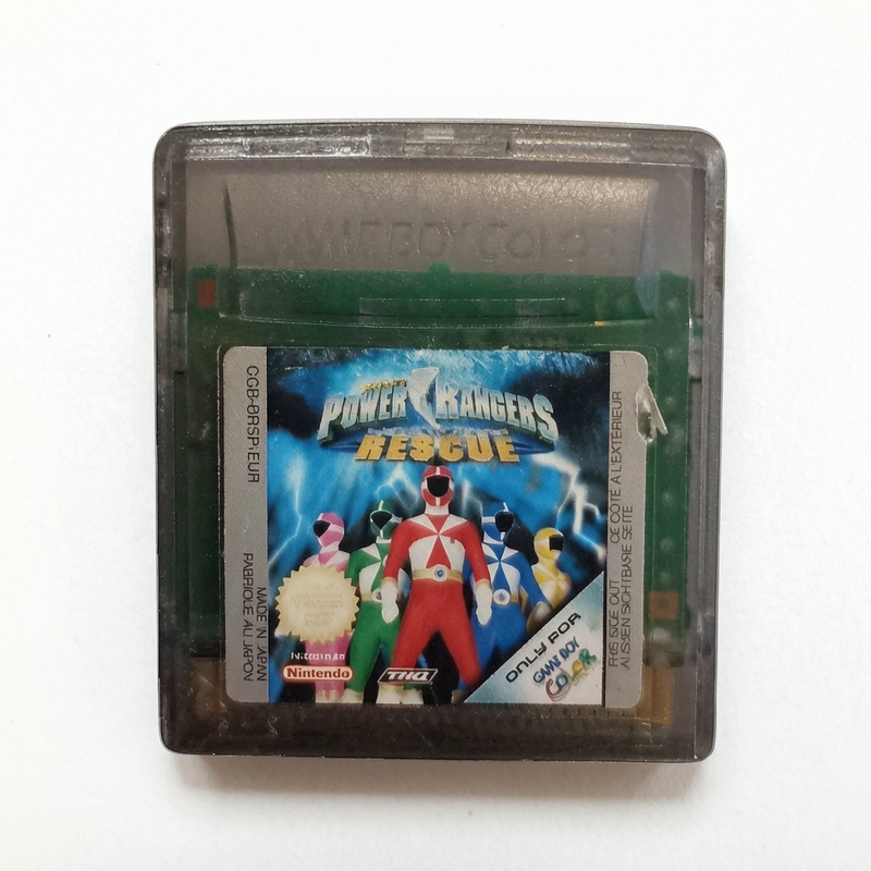 Power Rangers Rescue Game Boy Color Cartouche seule