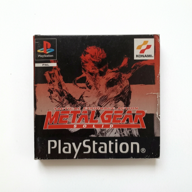 Metal Gear Solid PlayStation Notice seule
