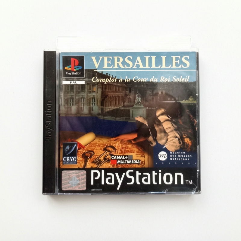 Versailles Complot à la Cour du Roi Soleil PlayStation Boîte + CD