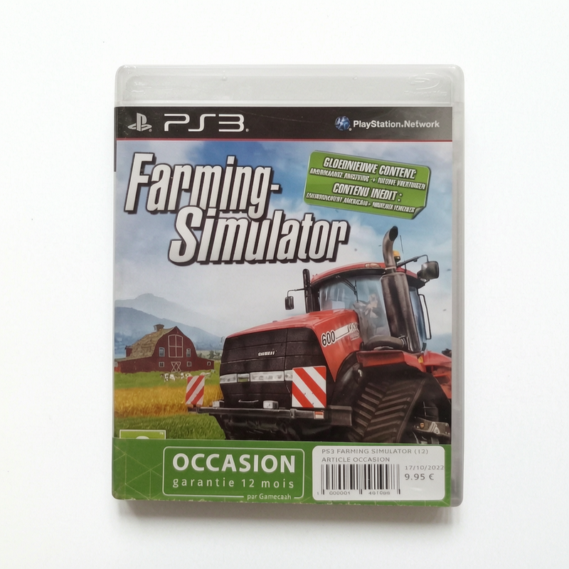 Farming Simulator PlayStation 3 Complet en boîte