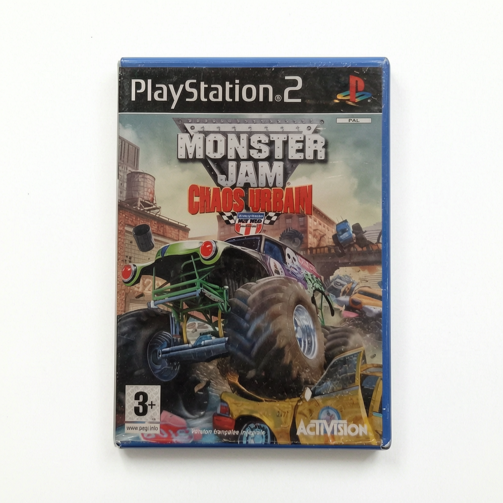 Monster Jam Urban Assault PlayStation 2 en boîte