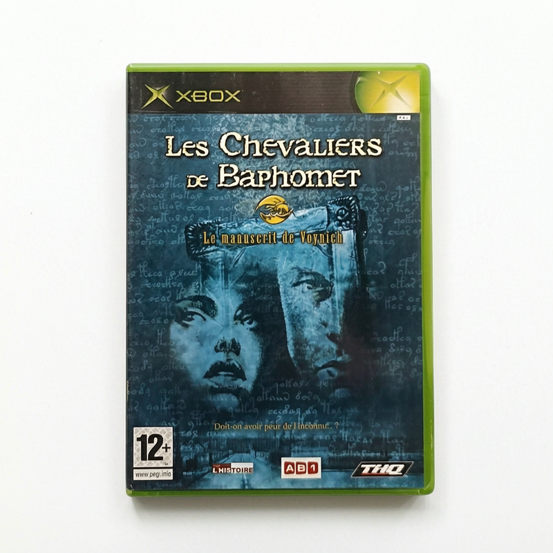 Les Chevaliers de Baphomet Le Manuscrit de Voynich Xbox complet