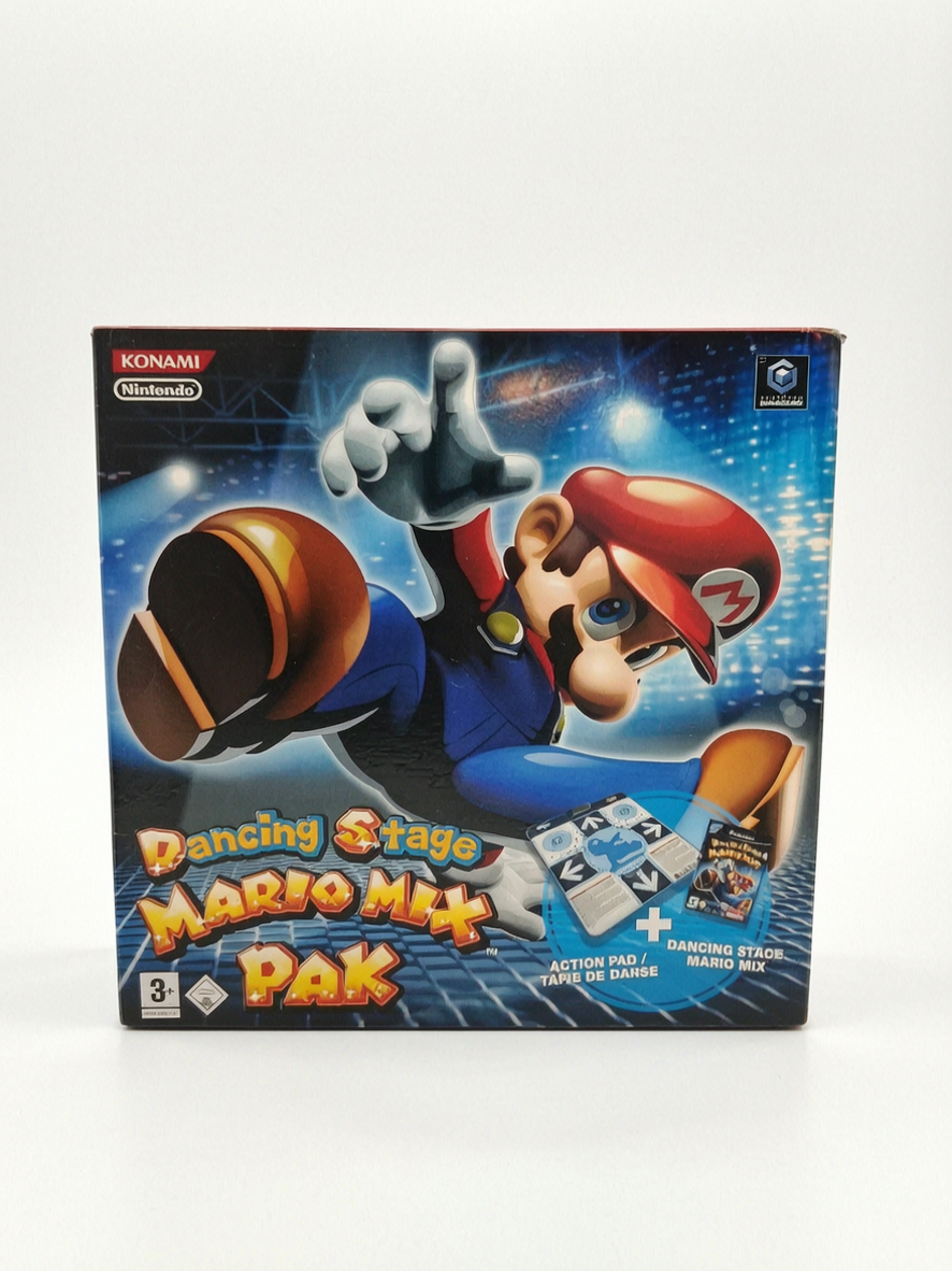 DANCING STAGE MARIO MIX PAK gamecube COMPLET proche du MINT