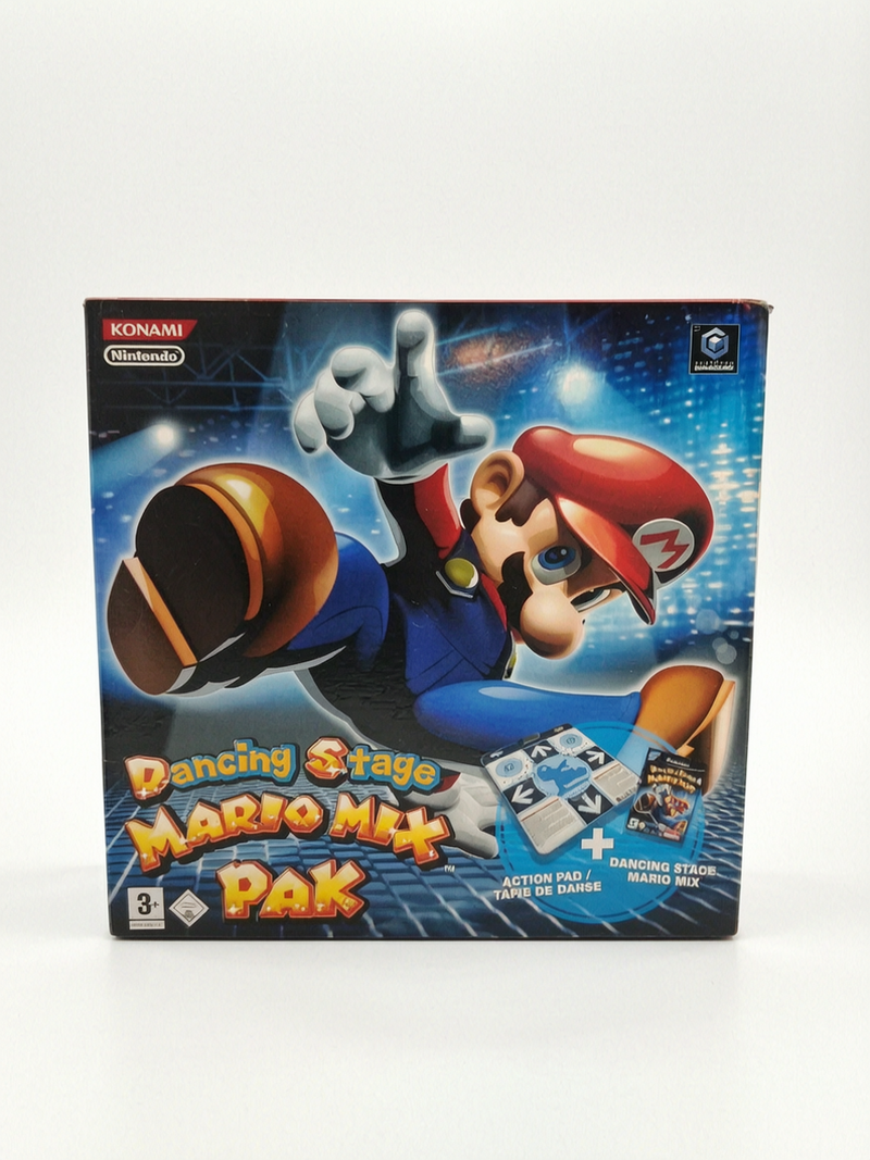 DANCING STAGE MARIO MIX PAK gamecube COMPLET proche du MINT