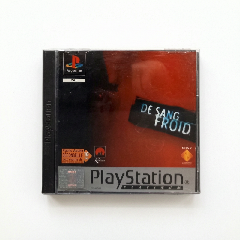 De Sang Froid PS1 platinium