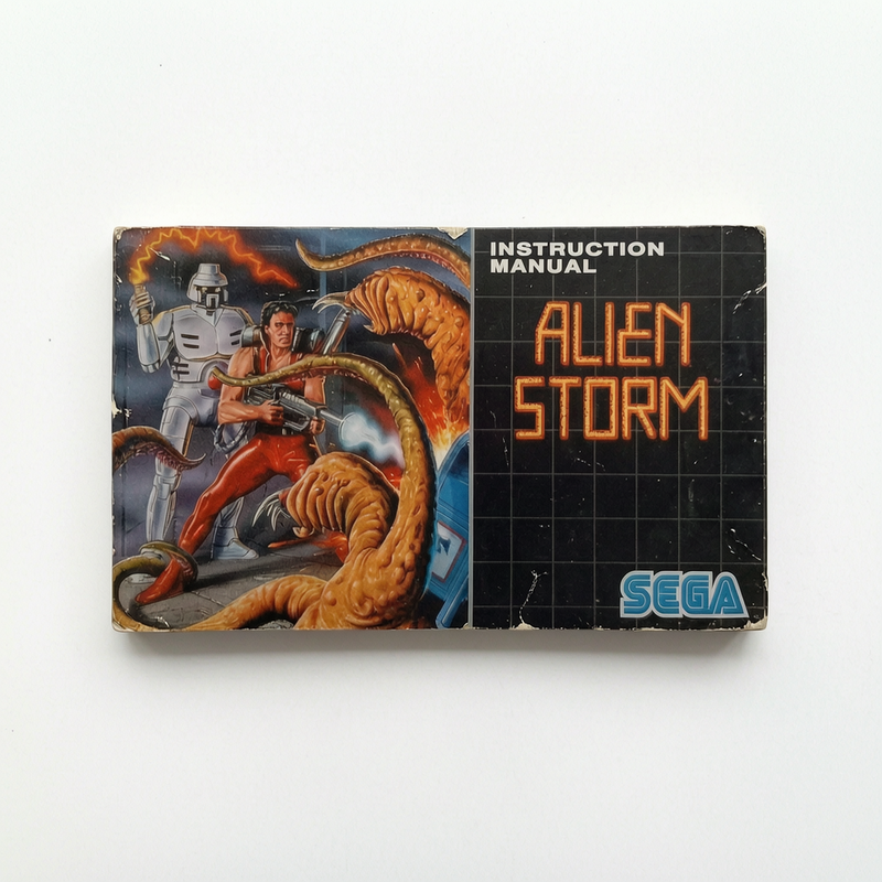Alien Storm Notice Sega