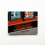 Duck Hunt Super Mario Bros Notice NES
