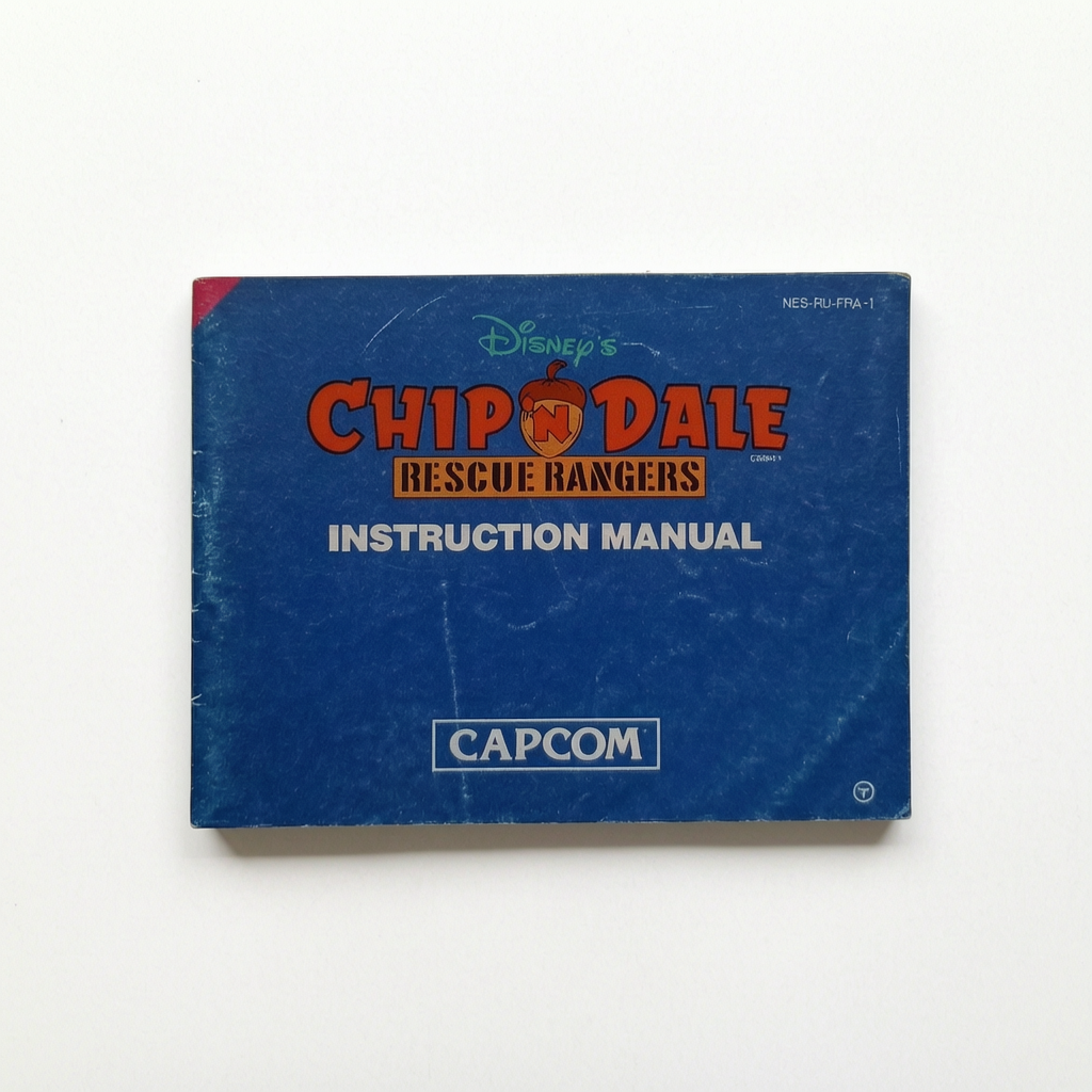 Chip 'n Dale Rescue Rangers Notice NES
