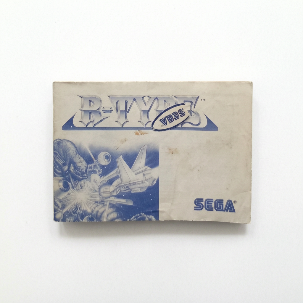 R-Type Notice Sega Master System