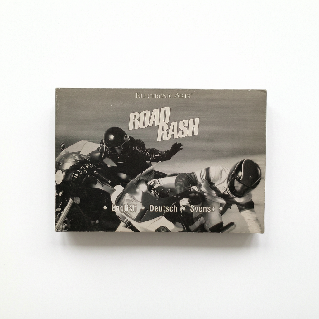Road Rash Notice Mega Drive