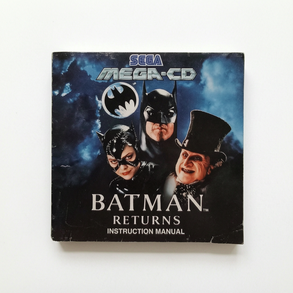 Batman Returns Notice Mega CD