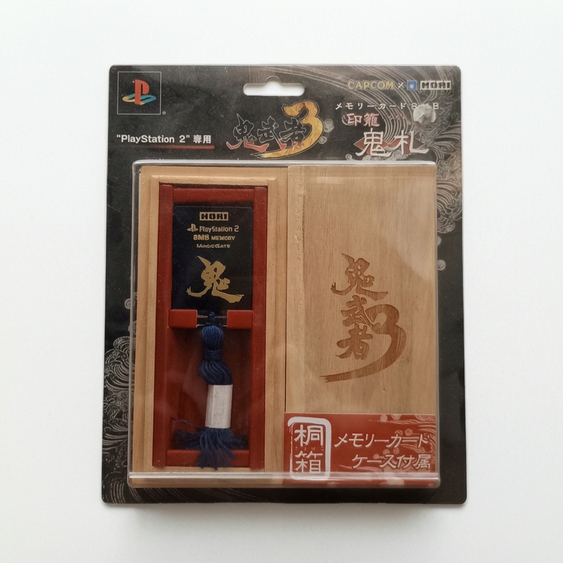 Memory Card Onimusha 3 Hori Accessoire PlayStation 2 Neuf sous blister