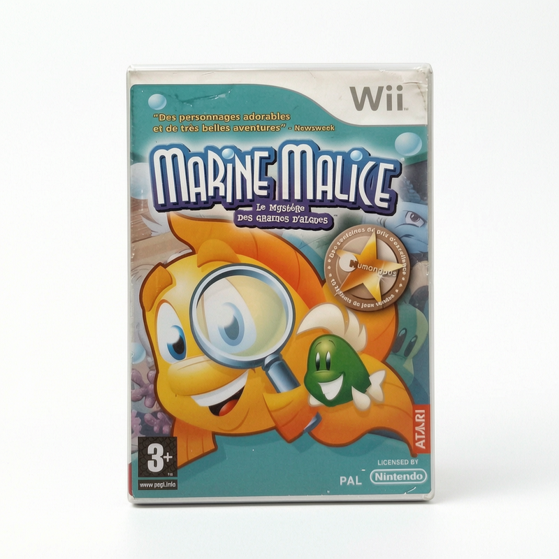 Marine Malice Le Mystère des Graines d'Algues Jeu Wii