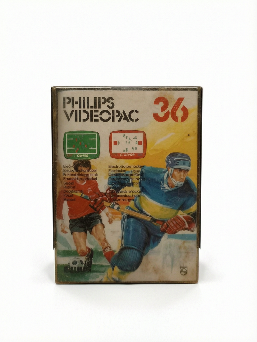 Philips Videopac 36 Football / Ice Hockey Philips Videopac (Videopac) complet