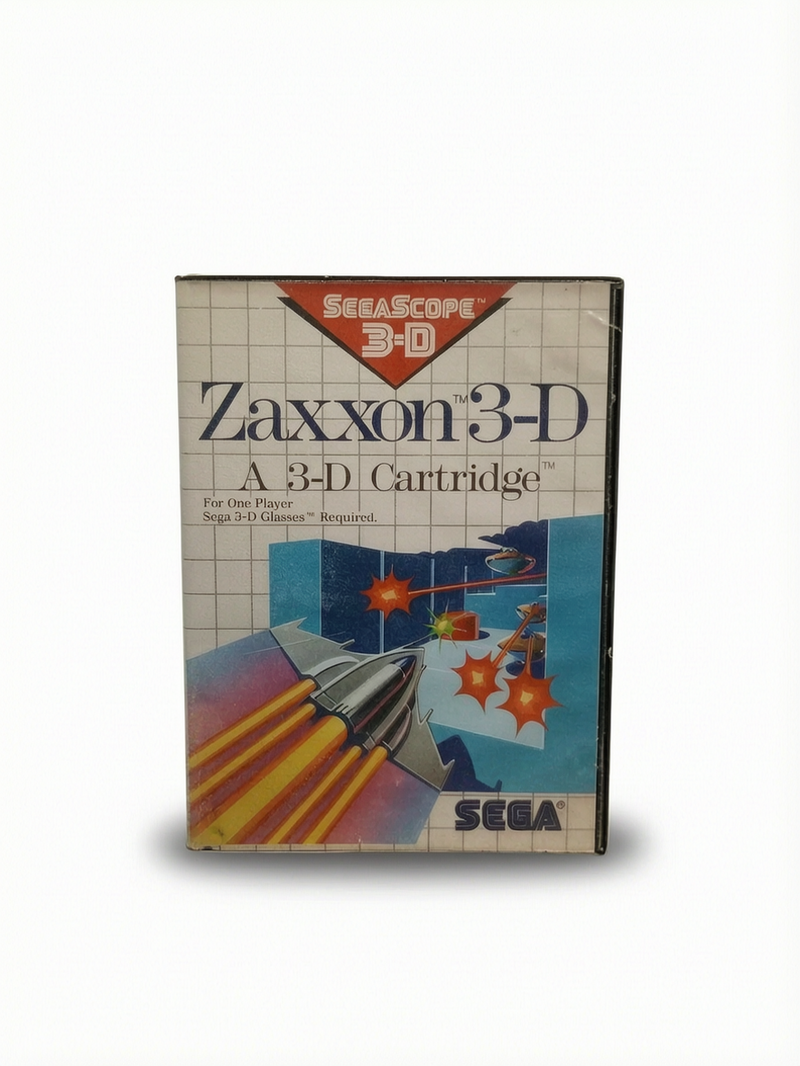 Zaxxon 3-D Sega Master System (SMS) complet