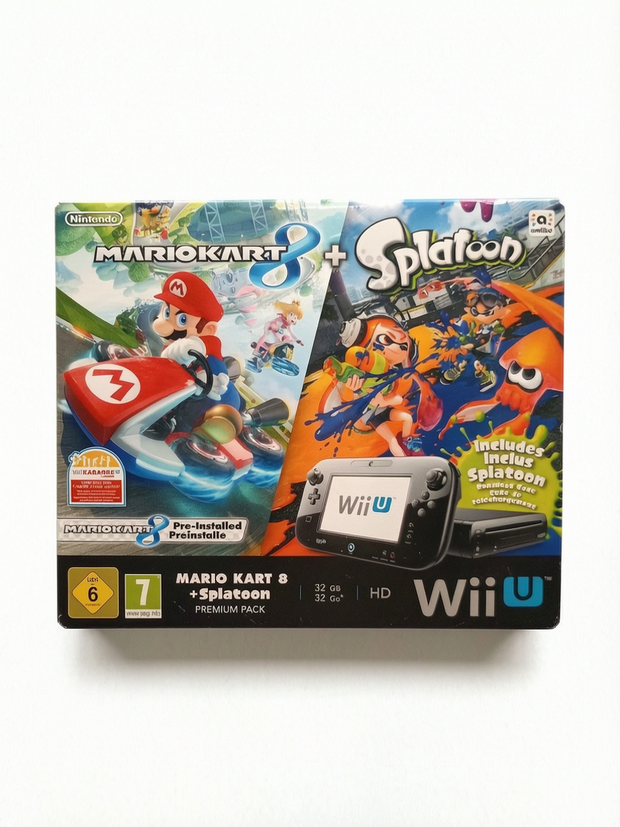 Pack Console Nintendo Mario Kart 8 + Splatoon Nintendo Wii U