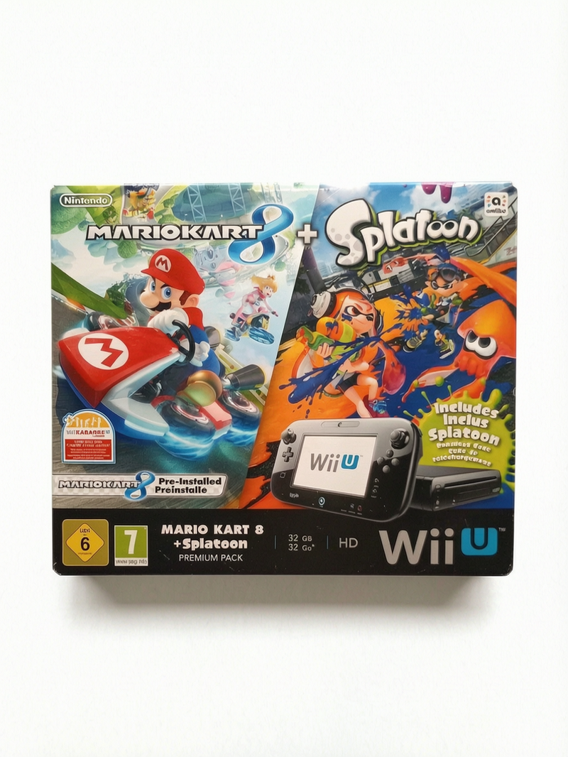 Pack Console Nintendo Mario Kart 8 + Splatoon Nintendo Wii U