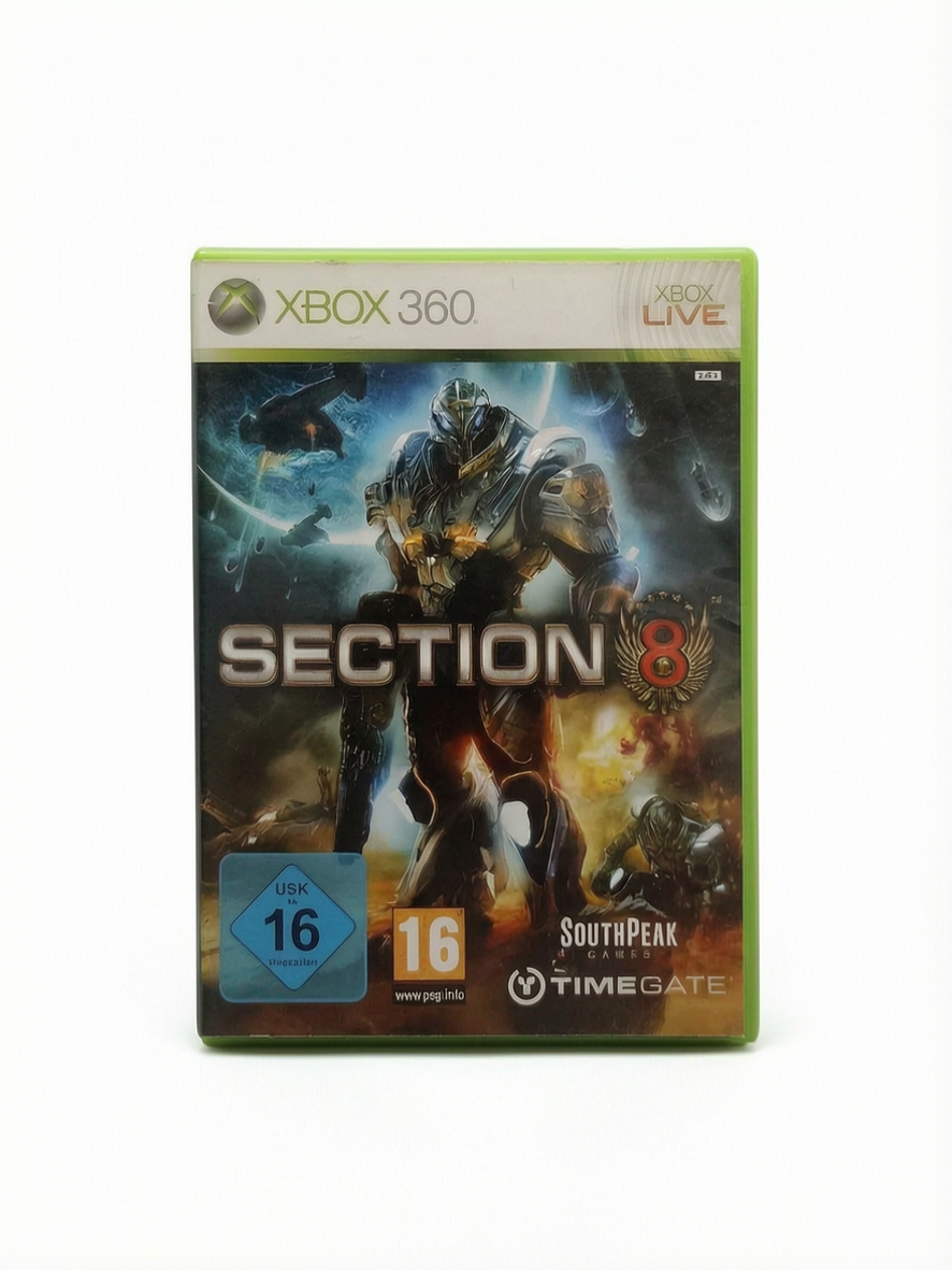 Section 8 Xbox 360 Complet FRA