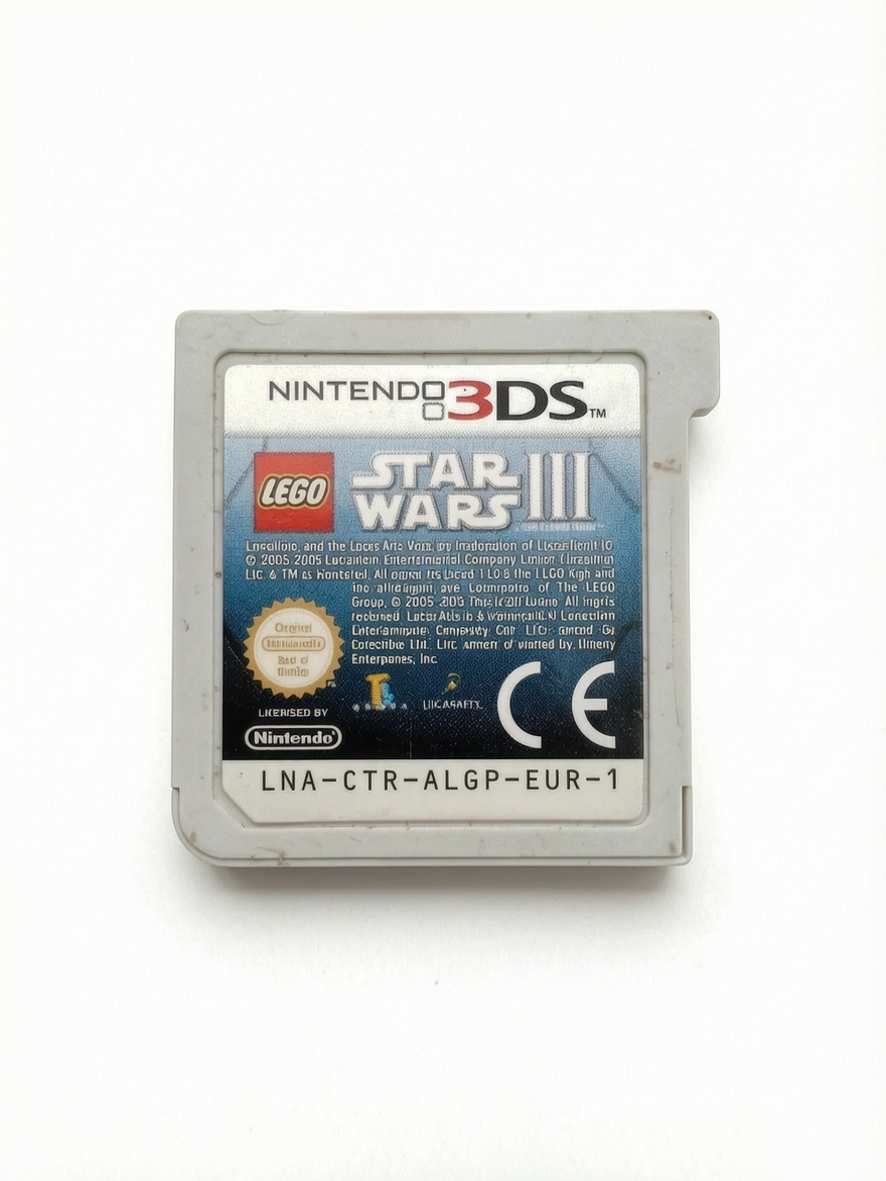 Cartouche seule Star Wars III Nintendo 3DS