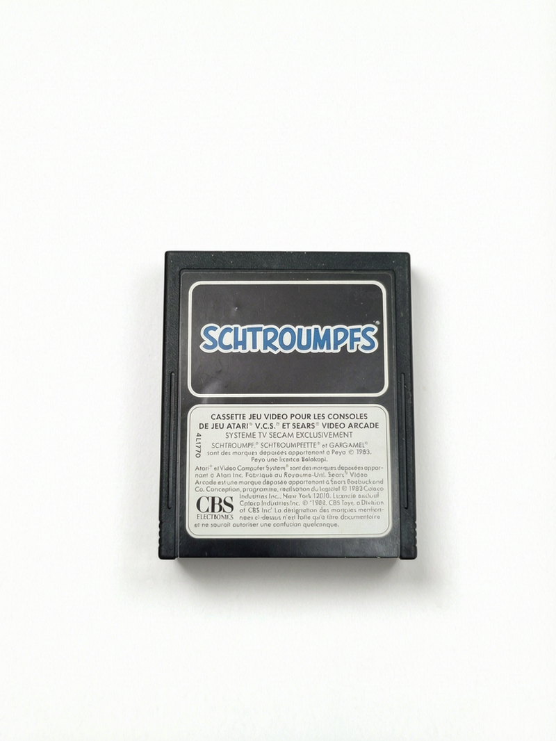Schtroumpfs Atari 2600