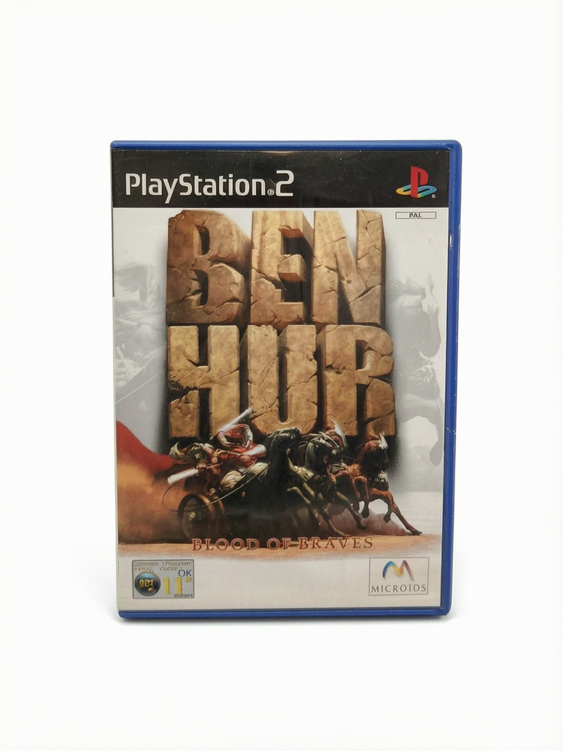 Ben Hur Blood of Braves PlayStation 2 PS2 Version UK