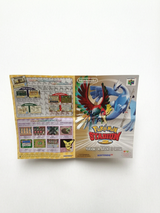 Dépliant du Jeu Pokémon Stadium 2 Nintendo 64 Version FRA