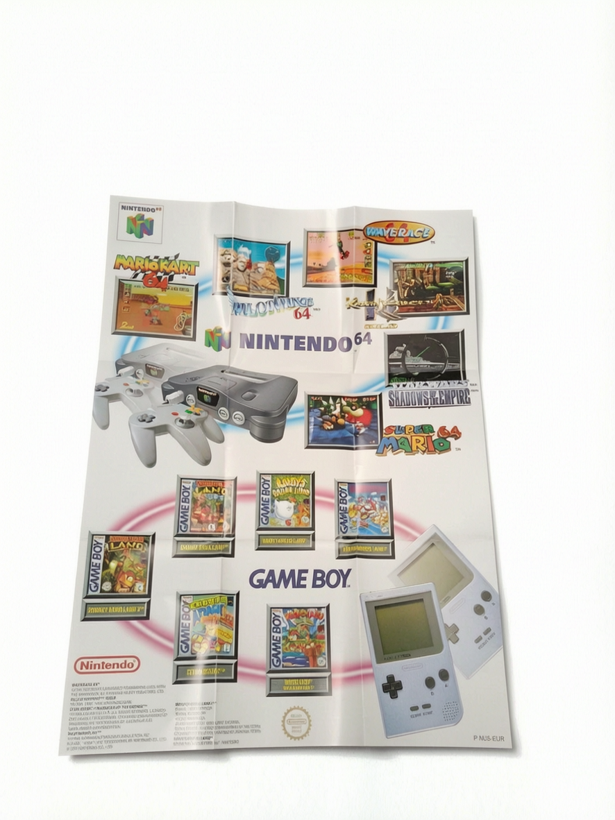 Dépliant de Présentation de Jeu Nintendo 64 (P-NUS-EUR)