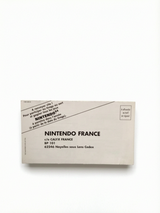 Carte Nintendo France présente avec la Console Nintendo 64
