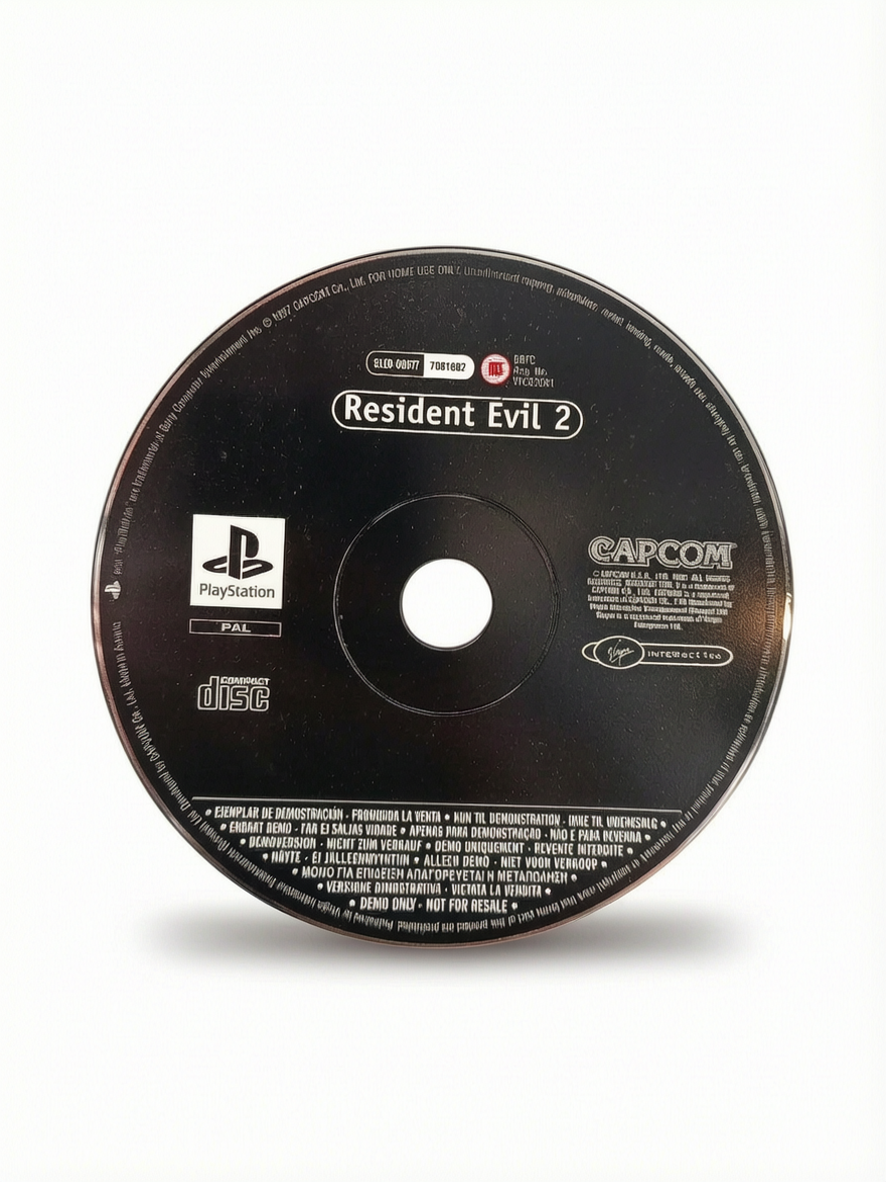 CD Démo Silent Hill présent dans le jeu Metal Gear Solid Playstation 1 (PS1)