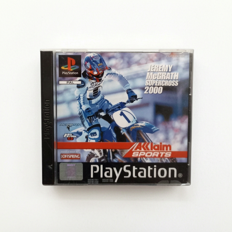 Jeremy McGrath Supercross 2000 PlayStation 1 Complet (boîte + notice)