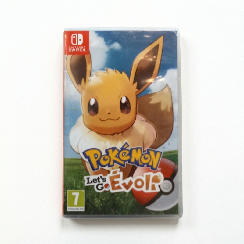 Boite Seule : Pokémon Let’s Go Évoli Nintendo Switch Version Française