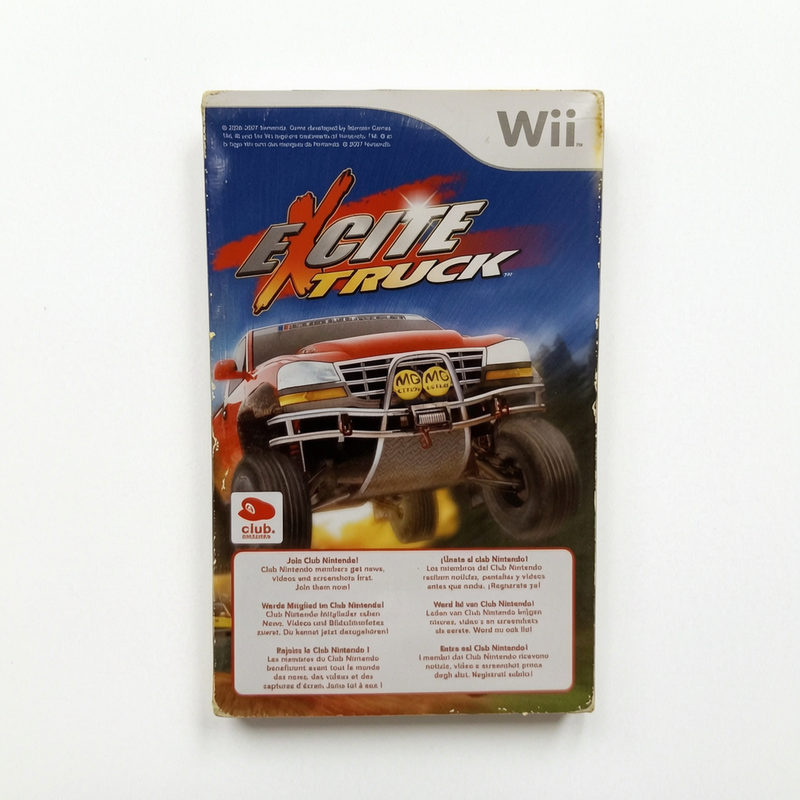 carte VIP seule Excite Truck Nintendo Wii