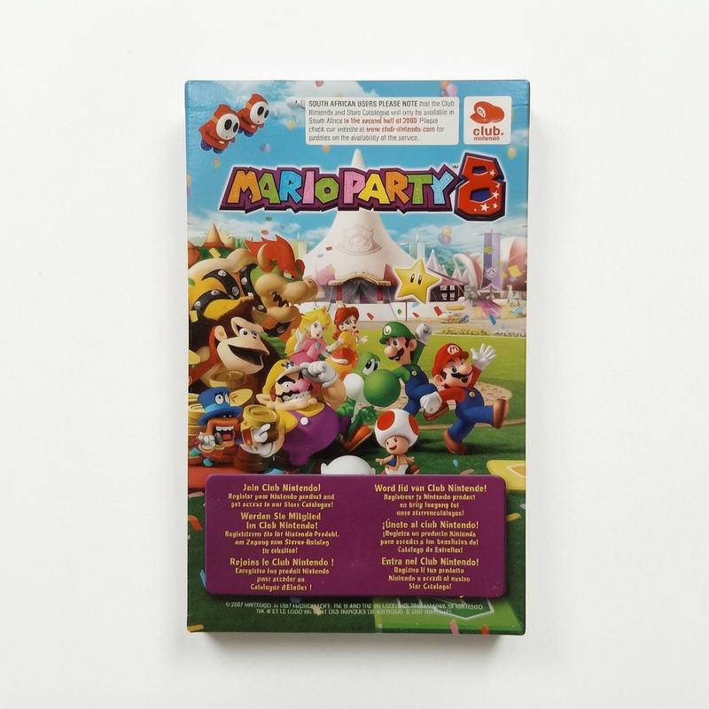 carte VIP seule non grattée Mario Party 8 Nintendo Wii