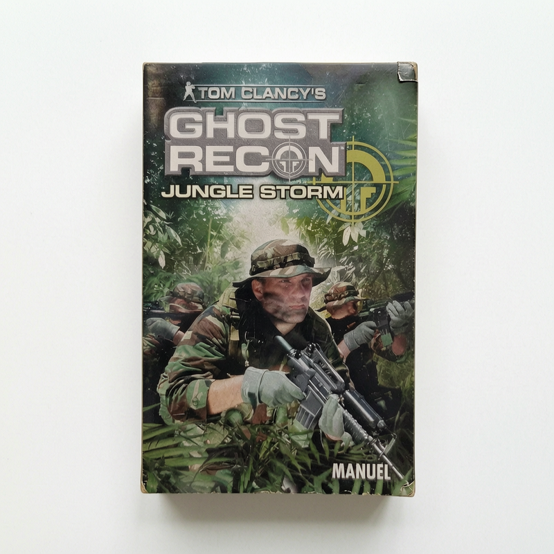 Tom Clancy's Ghost Recon Jungle Storm PlayStation 2 Notice seule en Français