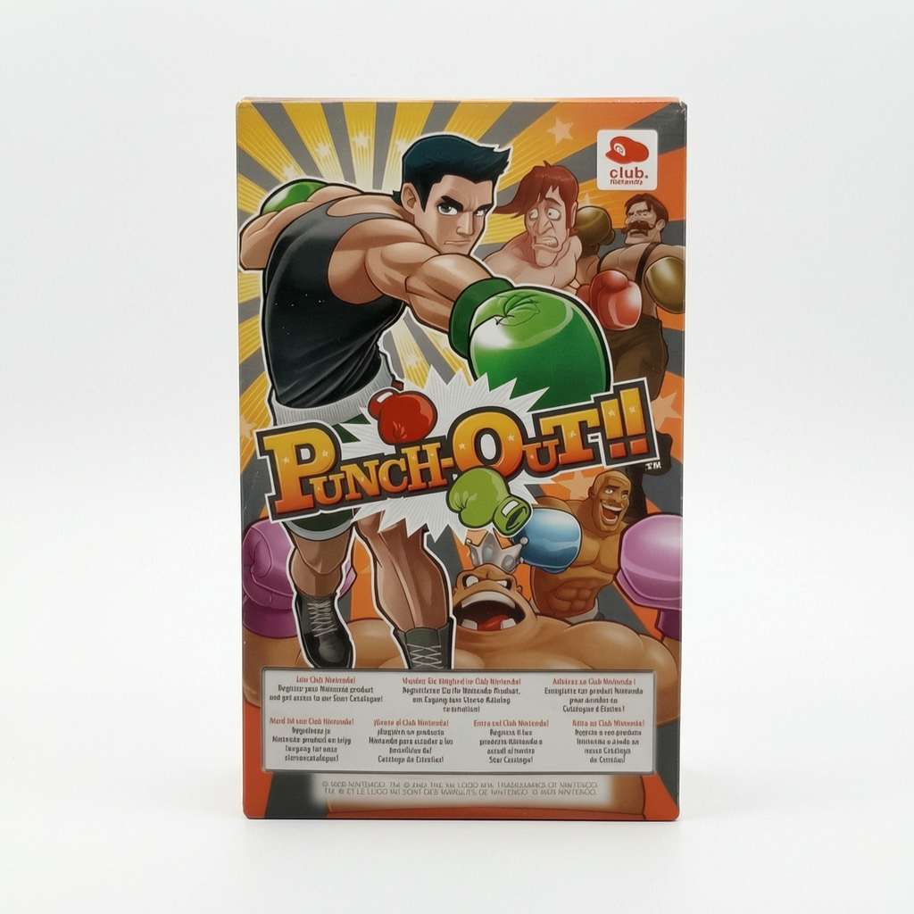 Punch-Out!! Carte VIP Nintendo Wii non gratté en français