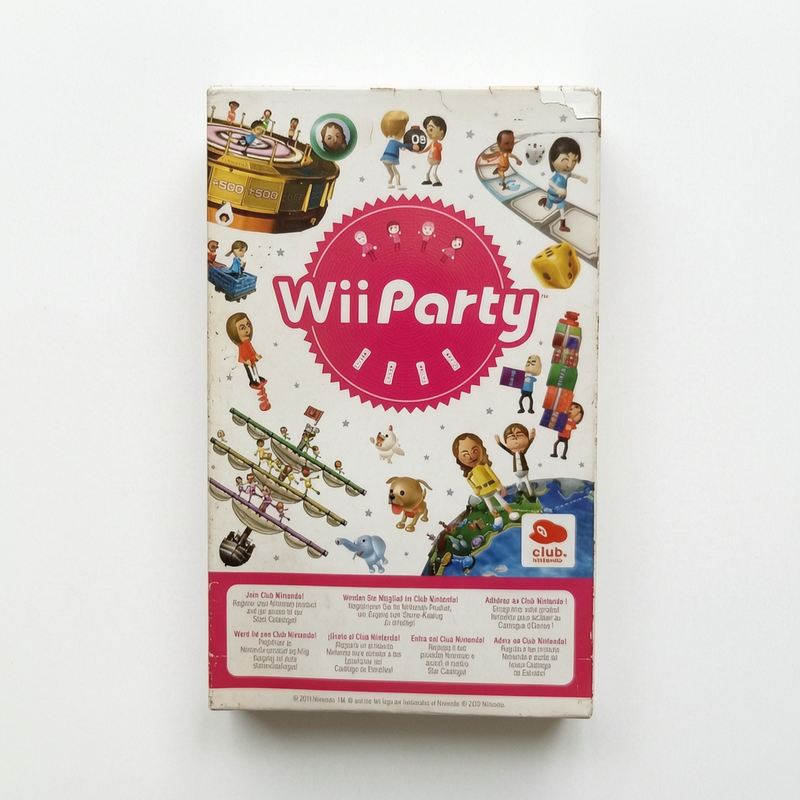 Wii Party - Carte VIP - Nintendo Wii non gratté en français