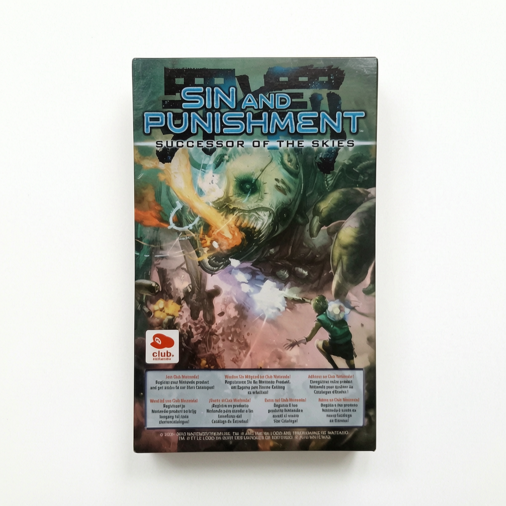 Sin and Punishment Successor of the Skies Carte VIP Wii non gratté version français