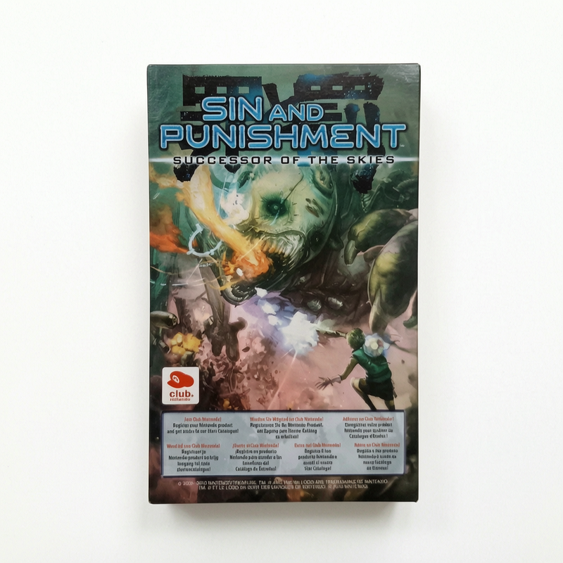 Sin and Punishment Successor of the Skies Carte VIP Wii non gratté version français