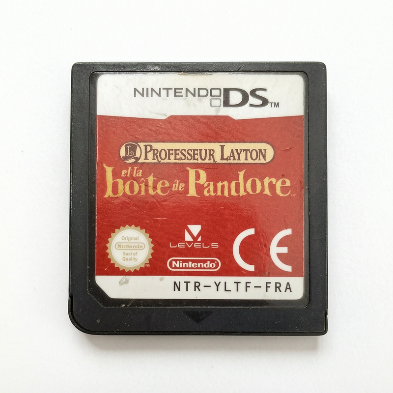 cartouche seule Professeur Layton et la Boîte de Pandore Nintendo DS en loose Version français