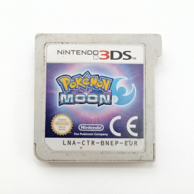 cartouche seule Pokémon Moon Nintendo 3DS en loose Version français